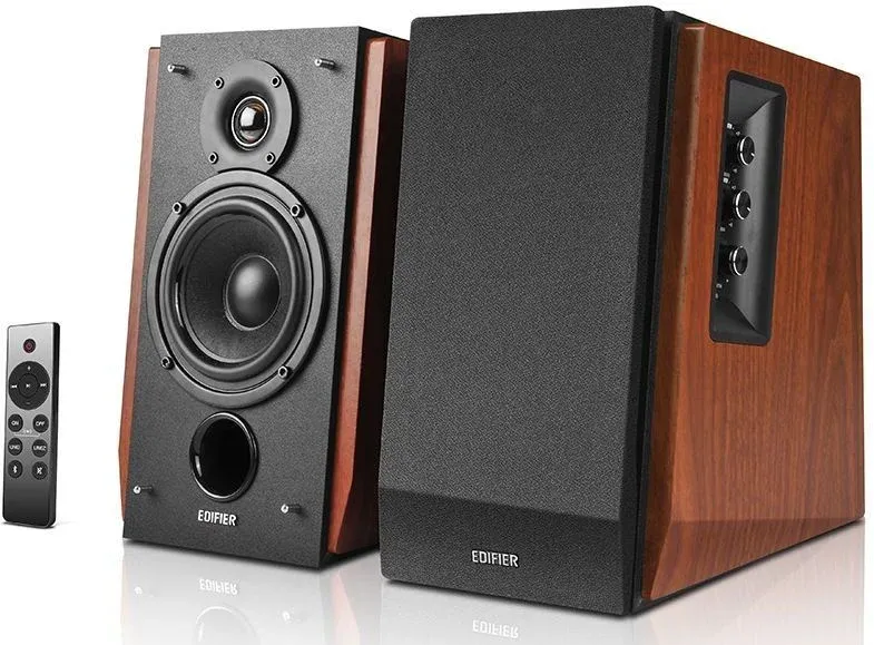 Колонки Edifier R1700BTs 2.0 коричневый 66Вт BT - фото 3