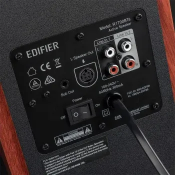 Колонки Edifier R1700BTs 2.0 коричневый 66Вт BT - фото 5