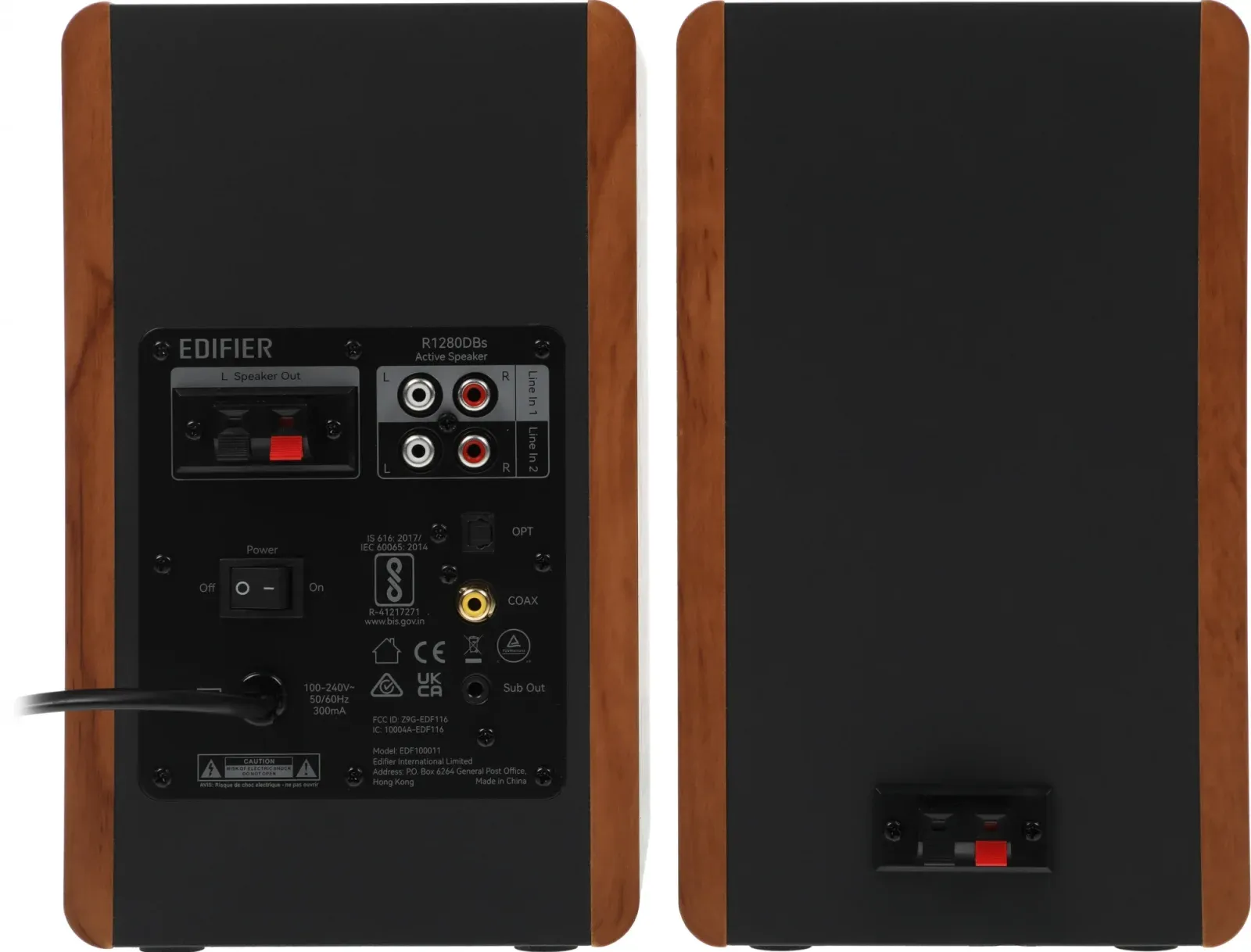 Колонки Edifier R1280DBs 2.0 коричневый 42Вт BT - фото 4