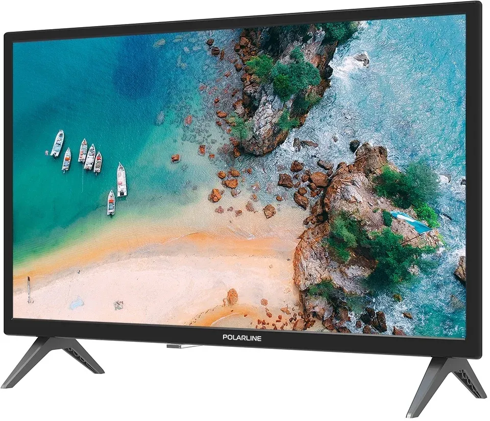 Телевизор LED PolarLine 24 24PL51TC-SM черный HD 60Hz DVB-T DVB-T2 DVB-C DVB-S2 USB WiFi Smart TV RUS - фото 2