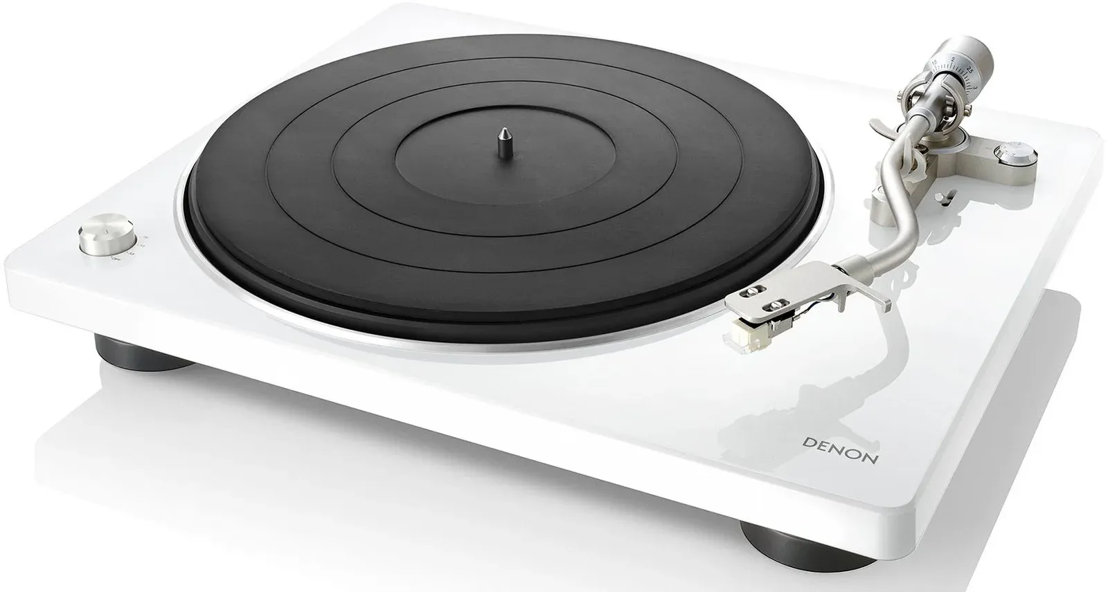 Проигрыватели винила DENON DP-400 белый - фото 3