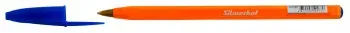 Ручка шариков. Silwerhof Orange d=0.7мм син. черн. одноразовая ручка линия 0.5мм шестигр. - фото 8