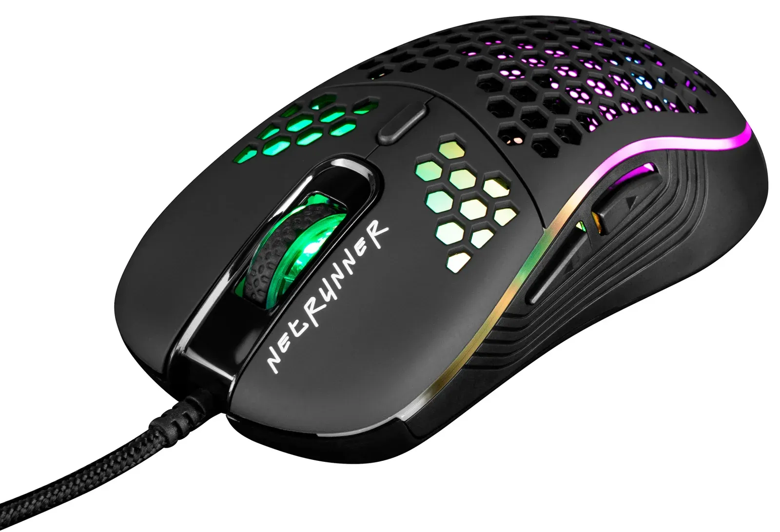 Мышь Оклик 713G NETRUNNER черный оптическая 3200dpi USB 6but 1465498 - фото 6