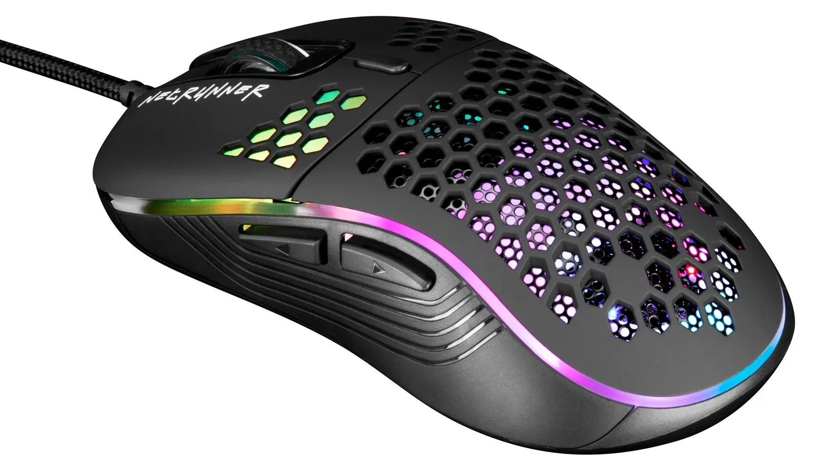 Мышь Оклик 713G NETRUNNER черный оптическая 3200dpi USB 6but 1465498 - фото 7