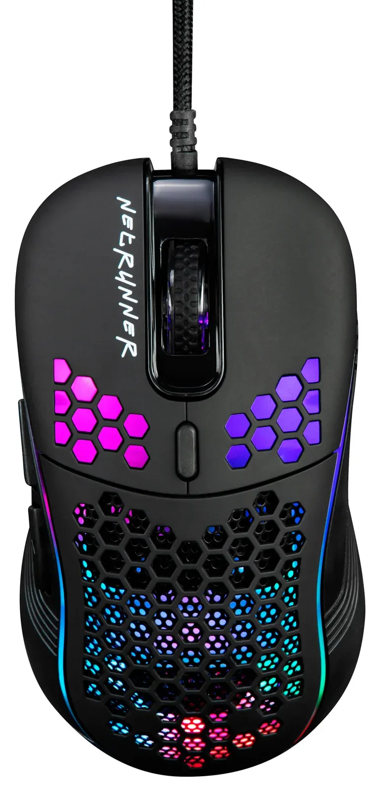 Мышь Оклик 713G NETRUNNER черный оптическая 3200dpi USB 6but 1465498 - фото 8