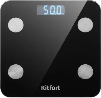 Весы напольные электронные Kitfort КТ-805 макс.180кг черный - фото 8