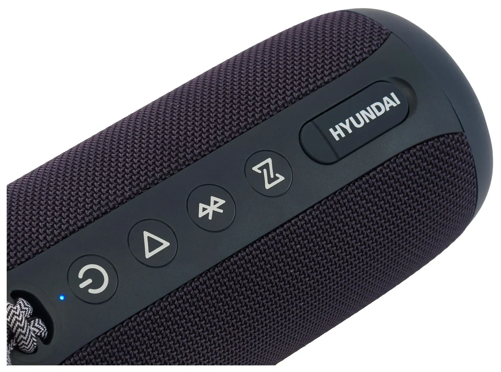 Колонка порт. Hyundai H-PAC610 т.синий 20W 2.0 BT/3.5Jack 10м 2000mAh - фото 2
