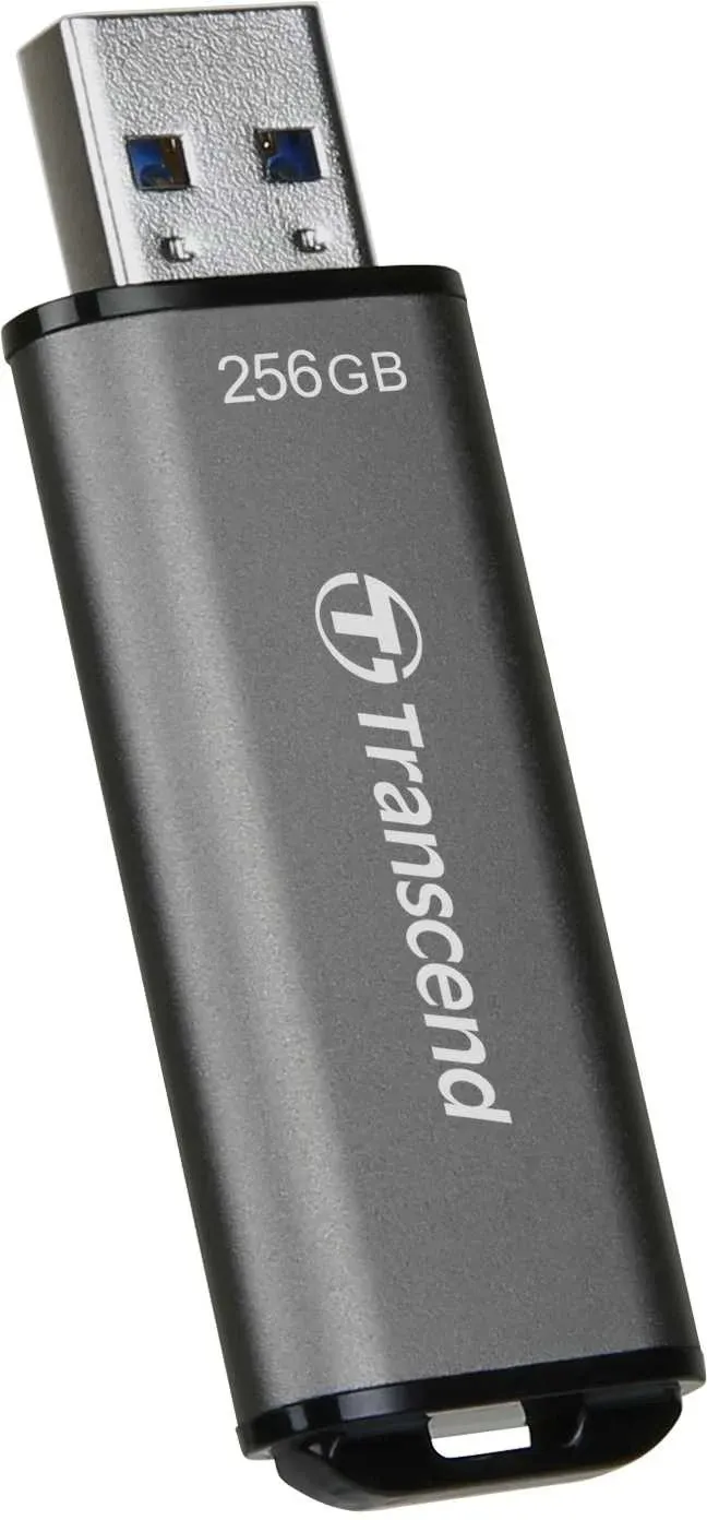 Флеш Диск Transcend 256Gb Jetflash 920 TS256GJF920 USB3.0 темно-серый, 256 ГБ - фото 3