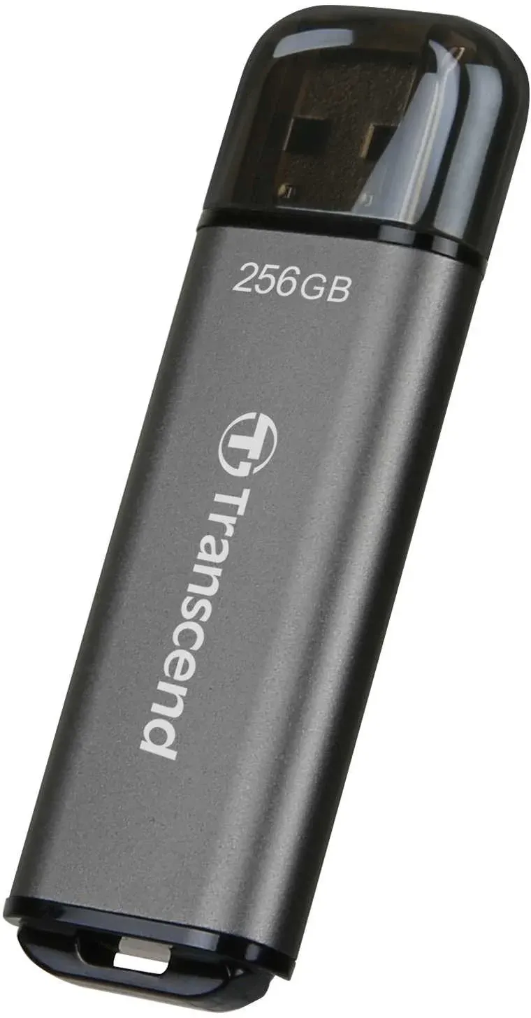 Флеш Диск Transcend 256Gb Jetflash 920 TS256GJF920 USB3.0 темно-серый, 256 ГБ - фото 4