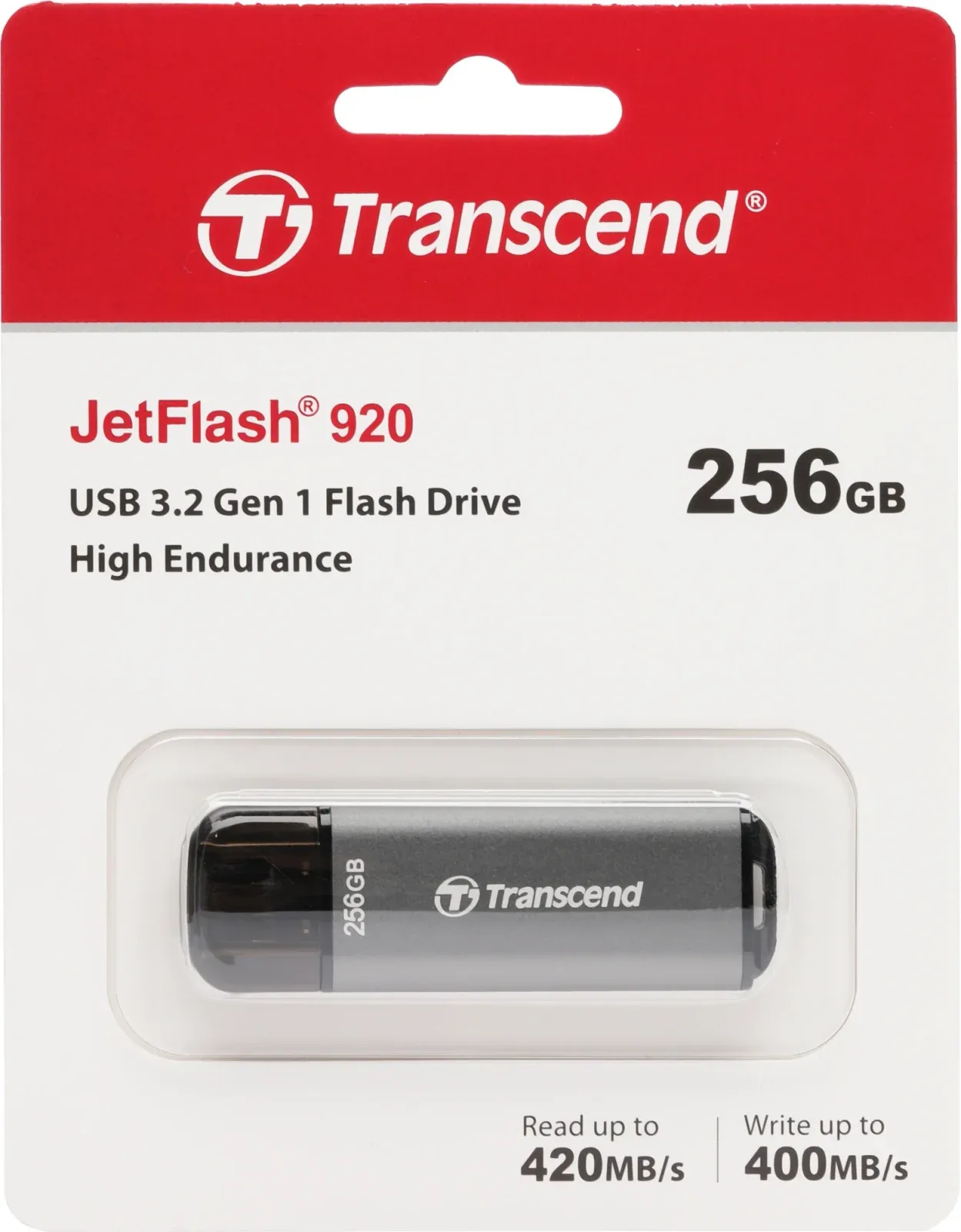 Флеш Диск Transcend 256Gb Jetflash 920 TS256GJF920 USB3.0 темно-серый, 256 ГБ - фото 6