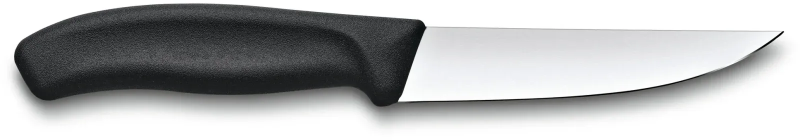 Нож кухонный Victorinox Swiss Classic 6.8103.12B стальной разделочный лезв.120мм прямая заточка черный блистер - фото 2