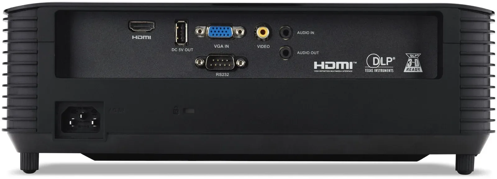 Проектор Acer X1228i DLP 4500Lm LS 1024x768 20000:1 ресурс лампы:6000часов 1xHDMI 2.75кг, черный - фото 2