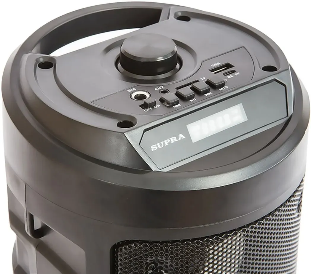 Минисистема Supra SMB-350 черный 20Вт FM USB BT - фото 2