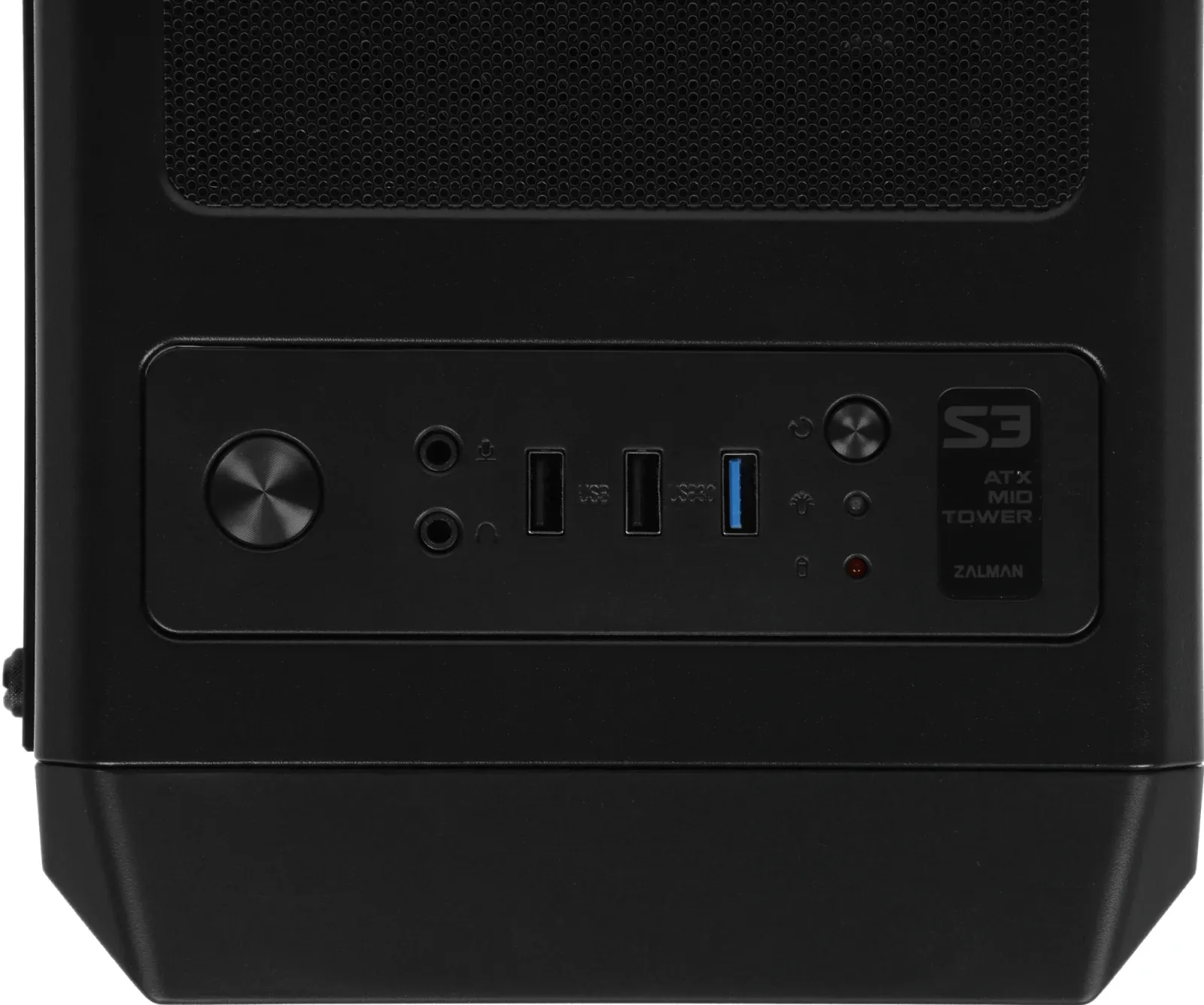 Корпус Zalman S3 TG черный без БП ATX 5x120mm 2xUSB2.0 1xUSB3.0 audio bott PSU - фото 5