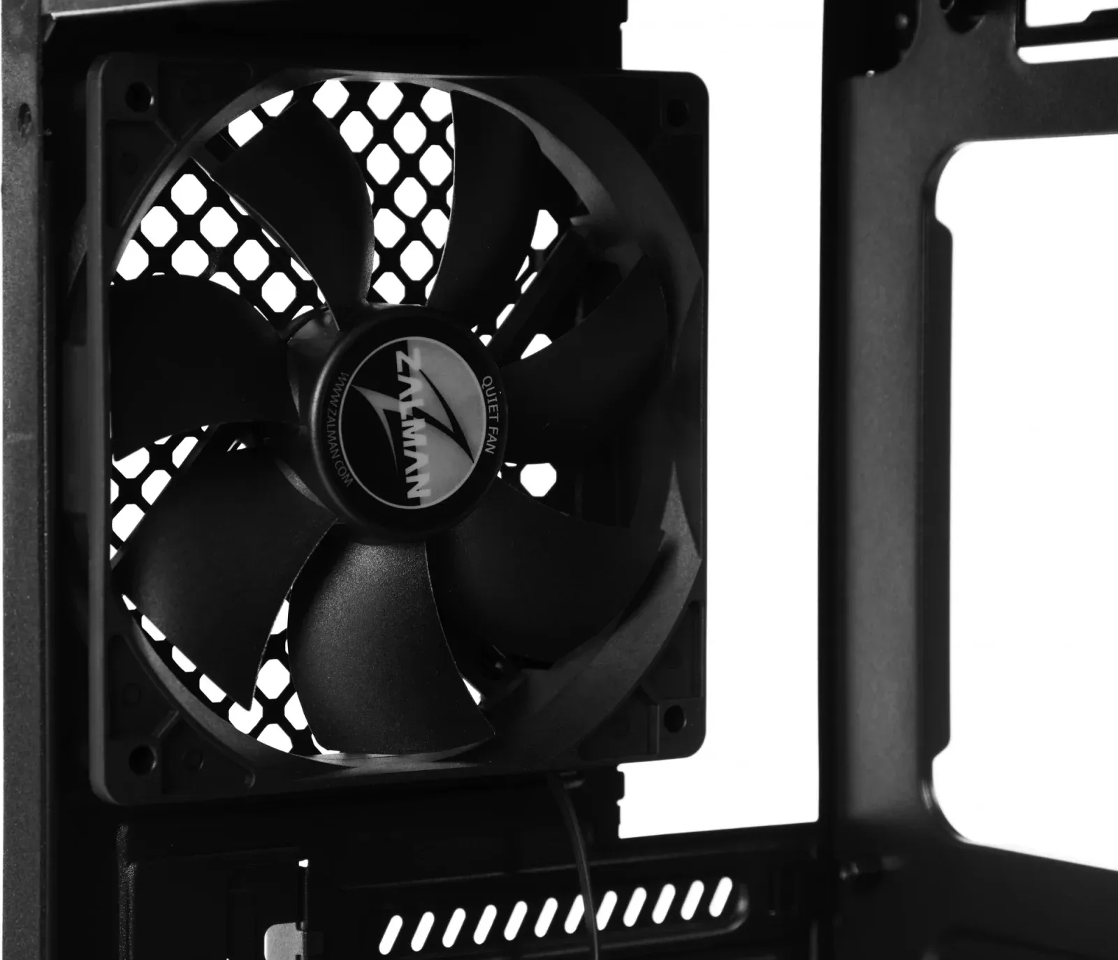 Корпус Zalman S2 TG черный без БП ATX 4x120mm 2xUSB2.0 1xUSB3.0 audio bott PSU - фото 4