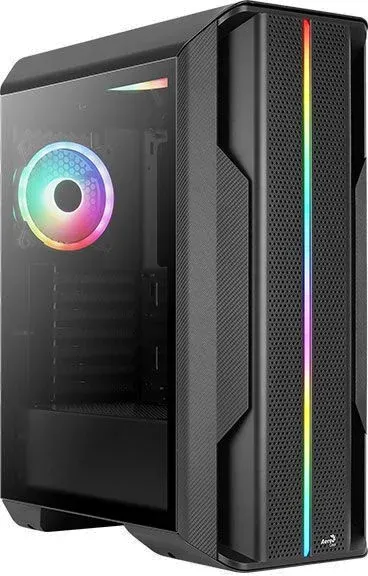 Корпус Aerocool Splinter Duo-G-BK-v1 черный без БП ATX 5x120mm 2x140mm 2xUSB3.0 audio bott PSU - фото 7