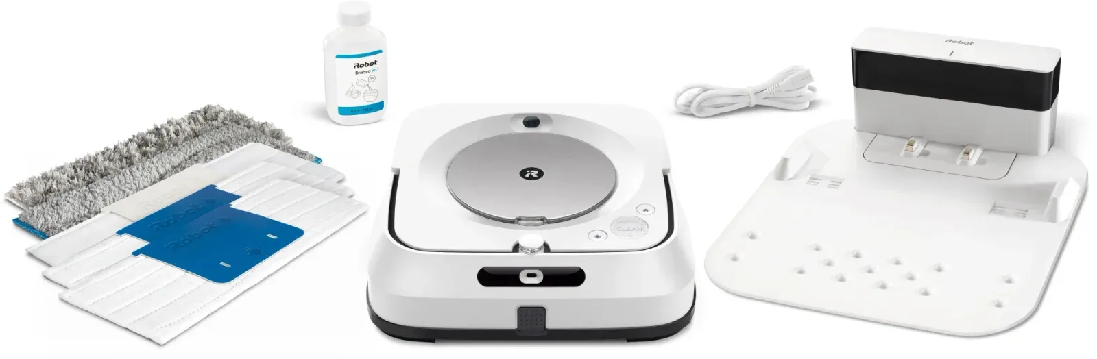 Пылесос-робот Irobot Braava Jet m6 50Вт белый - фото 6