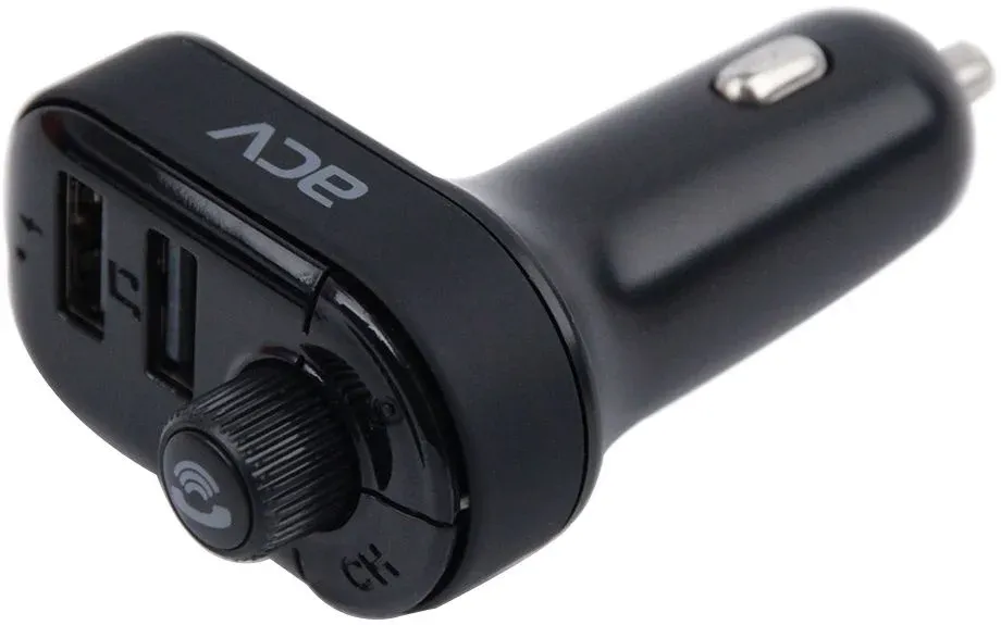 Автомобильный FM-модулятор ACV FMT-118B черный BT USB 37399 - фото 2