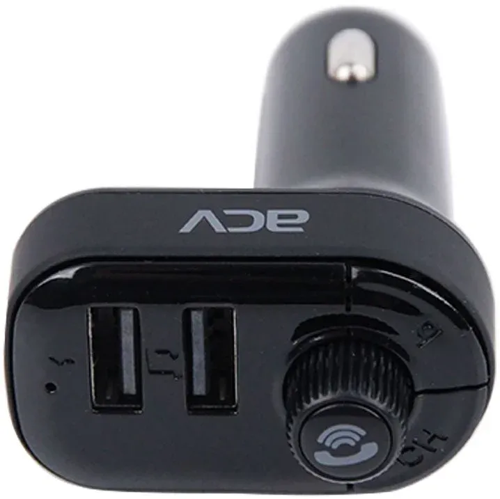 Автомобильный FM-модулятор ACV FMT-118B черный BT USB 37399 - фото 3