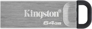Флеш Диск Kingston 64GB DataTraveler Kyson DTKN/64GB USB3.2 серебристый/черный, 64 ГБ - фото 5