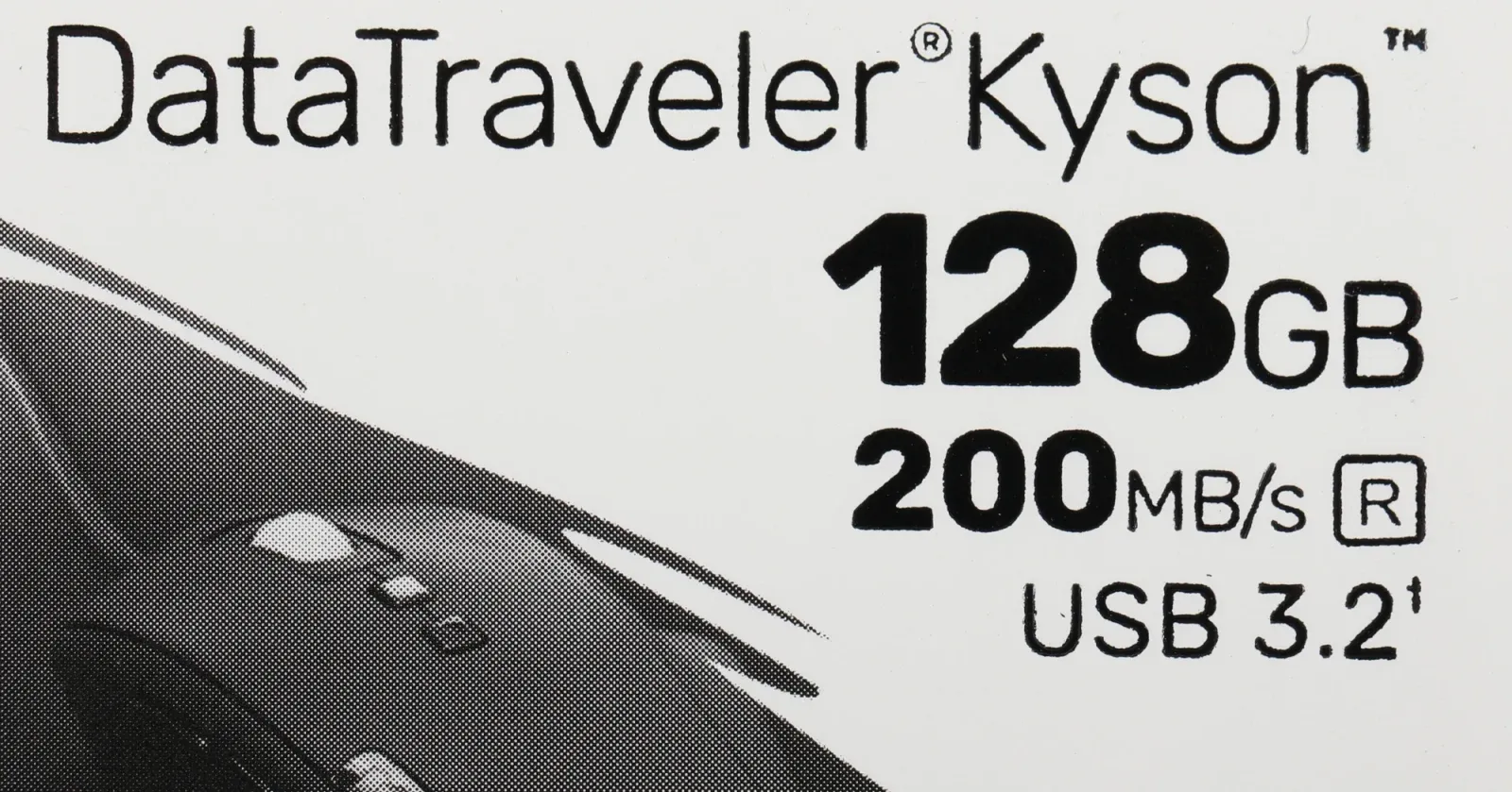 Флеш Диск Kingston 128GB DataTraveler Kyson DTKN/128GB USB3.2 серебристый/черный, 128 ГБ - фото 4