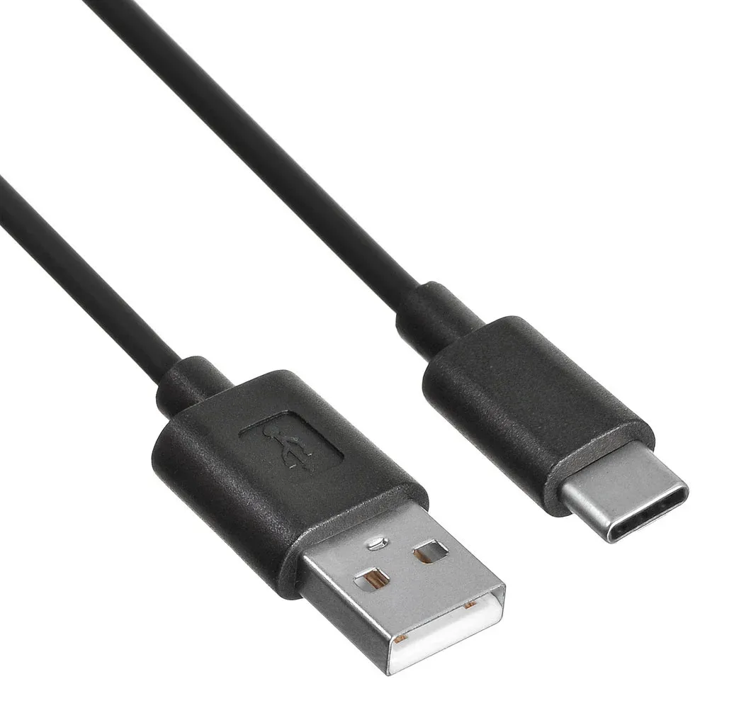 Кабель Buro USB-TC-1.2B3A USB m-USB Type-C m 1.2м черный - фото 1