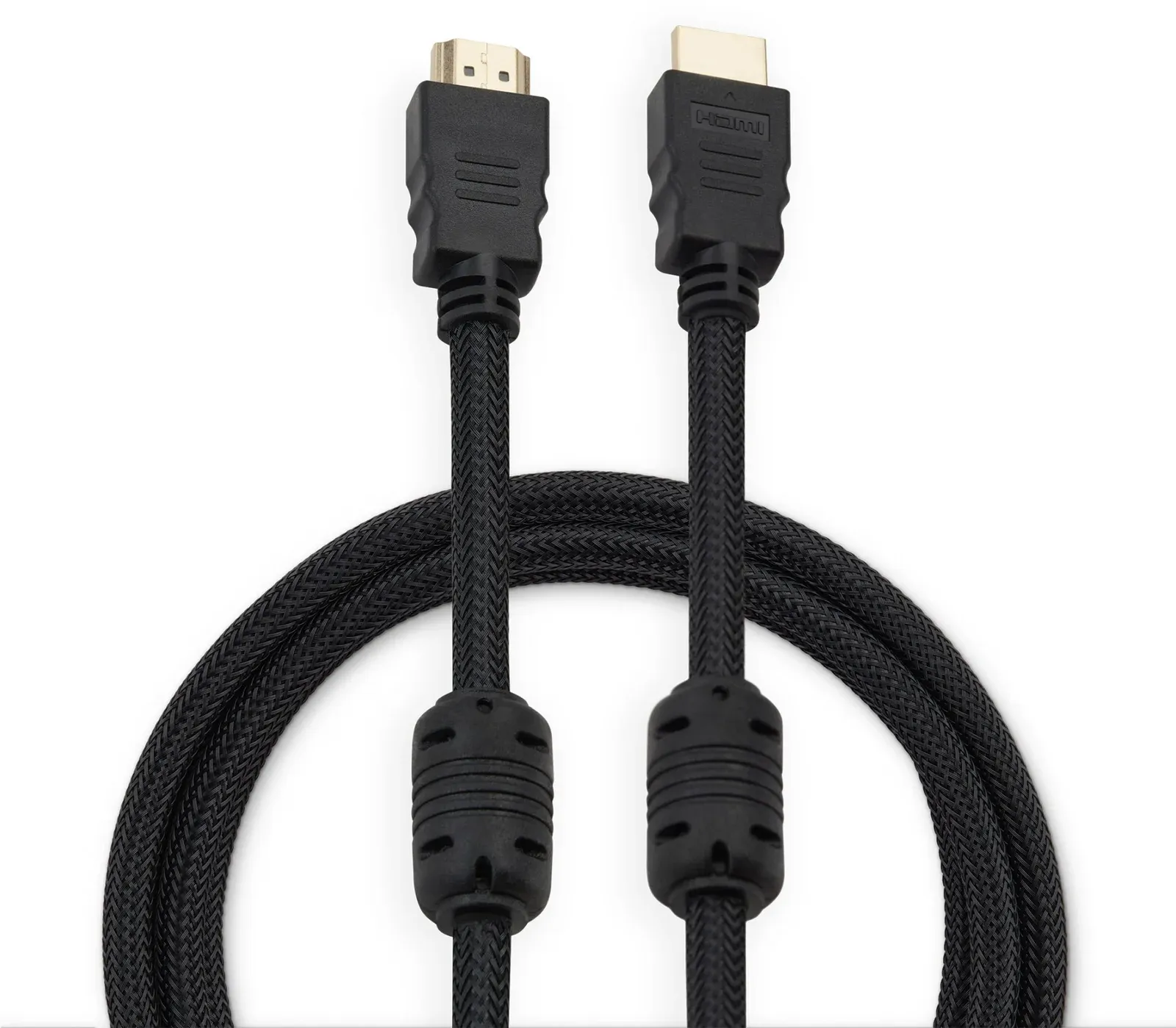 Кабель аудио-видео Buro HDMI m/HDMI m 1м. феррит.кольца позолоч.конт. черный HDMI-V1.4-1MC - фото 6