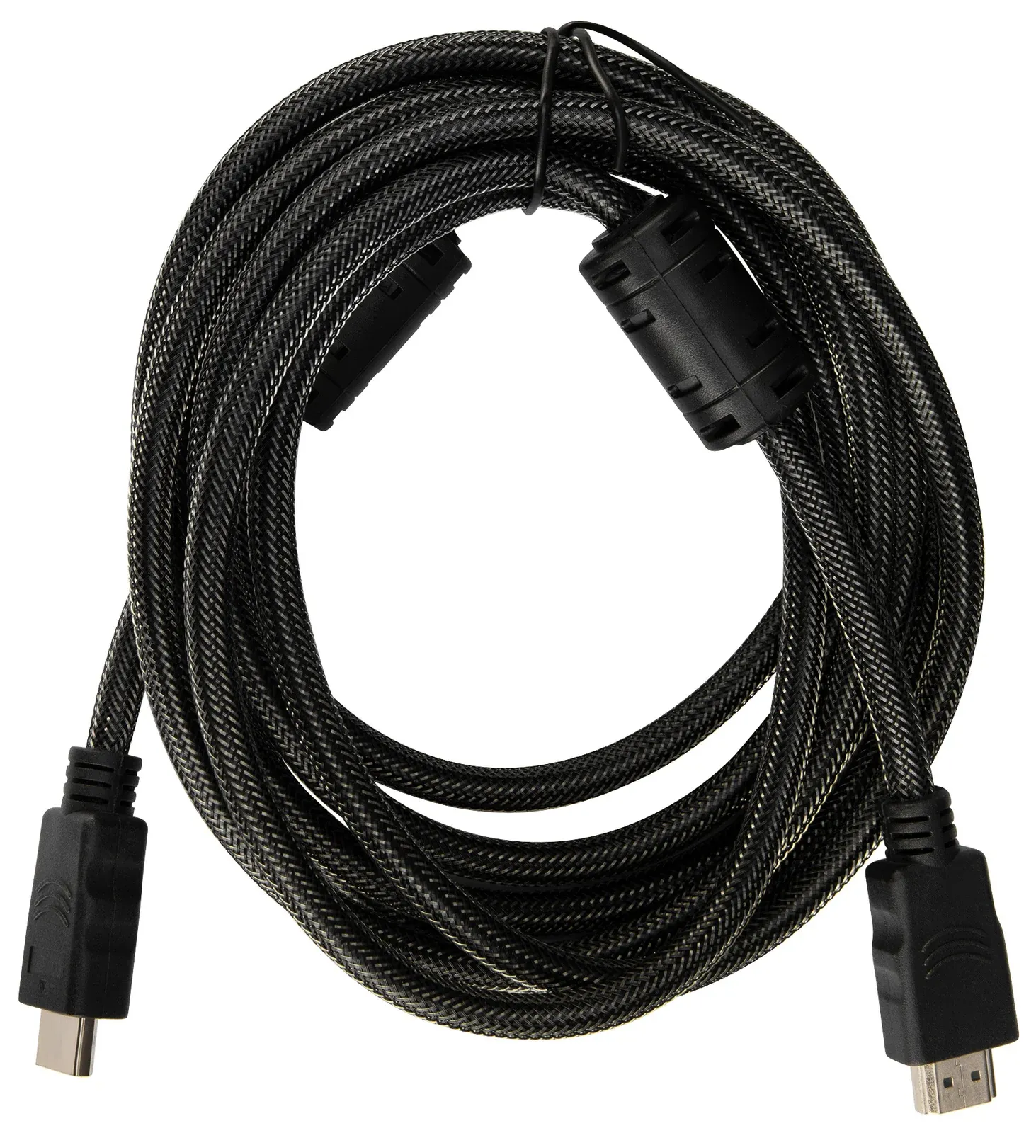 Кабель аудио-видео Buro HDMI m/HDMI m 3м. феррит.кольца позолоч.конт. черный HDMI-V1.4-3MC - фото 1