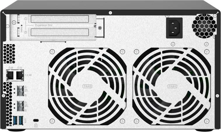 Сетевое хранилище NAS Qnap TS-832PX-4G 8-bay настольный Cortex-A57 AL-324, черный