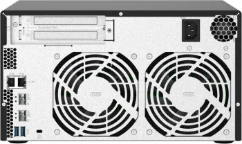 Сетевое хранилище NAS Qnap TS-832PX-4G 8-bay настольный Cortex-A57 AL-324, черный - фото 6