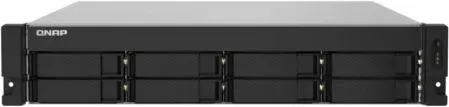 Сетевое хранилище NAS Qnap TS-832PXU-4G 8-bay стоечный Cortex-A57 AL-324, черный