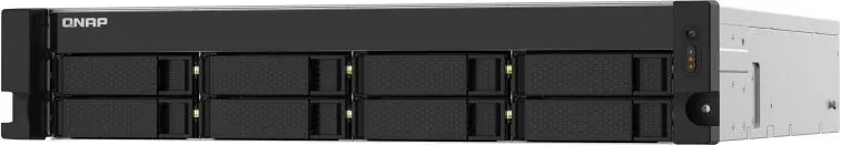 Сетевое хранилище NAS Qnap TS-832PXU-4G 8-bay стоечный Cortex-A57 AL-324, черный - фото 2