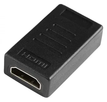Адаптер аудио-видео Buro HDMI f/HDMI f позолоч.конт. черный BHP-ADP-HDMI-2.0 - фото 5