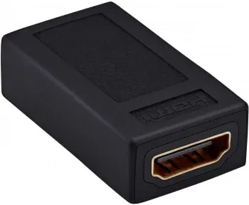 Адаптер аудио-видео Buro HDMI f/HDMI f позолоч.конт. черный BHP-ADP-HDMI-2.0 - фото 6