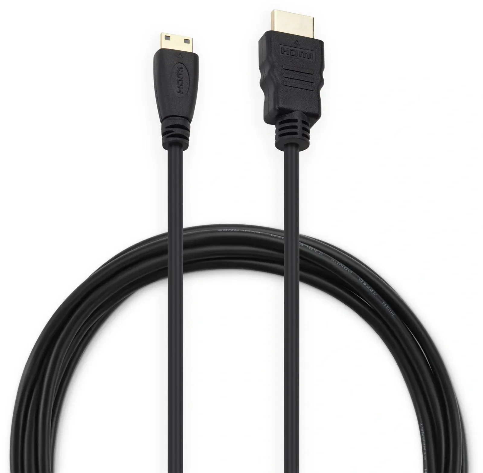 Кабель аудио-видео Buro mini-HDMI m/HDMI m 5м. черный BHP-MINHDMI-5 - фото 4