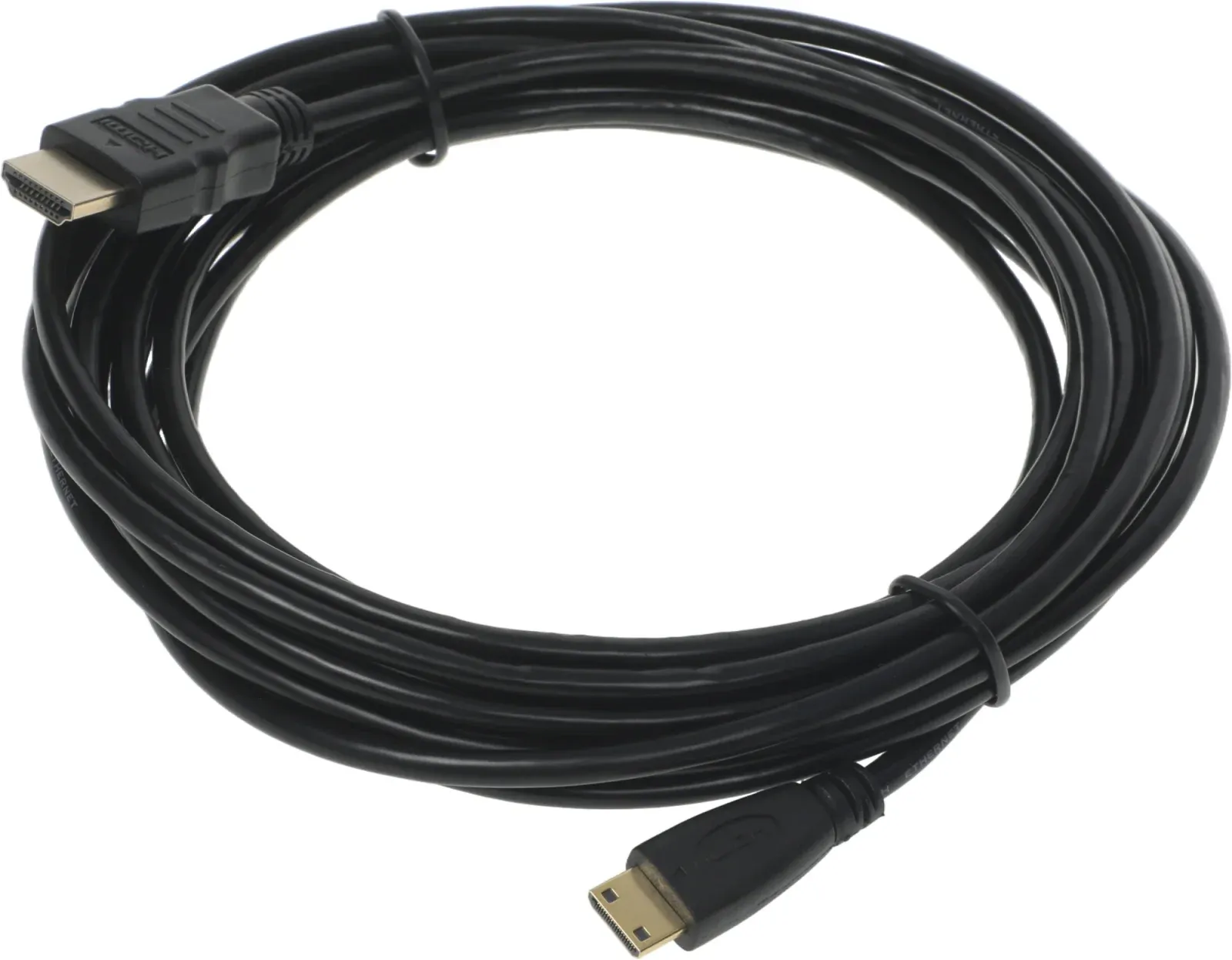 Кабель аудио-видео Buro mini-HDMI m/HDMI m 5м. черный BHP-MINHDMI-5 - фото 7