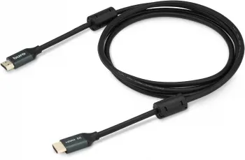 Кабель аудио-видео Buro HDMI m/HDMI m 2м. феррит.кольца позолоч.конт. черный BHP-HDMI-2.1-2G - фото 5