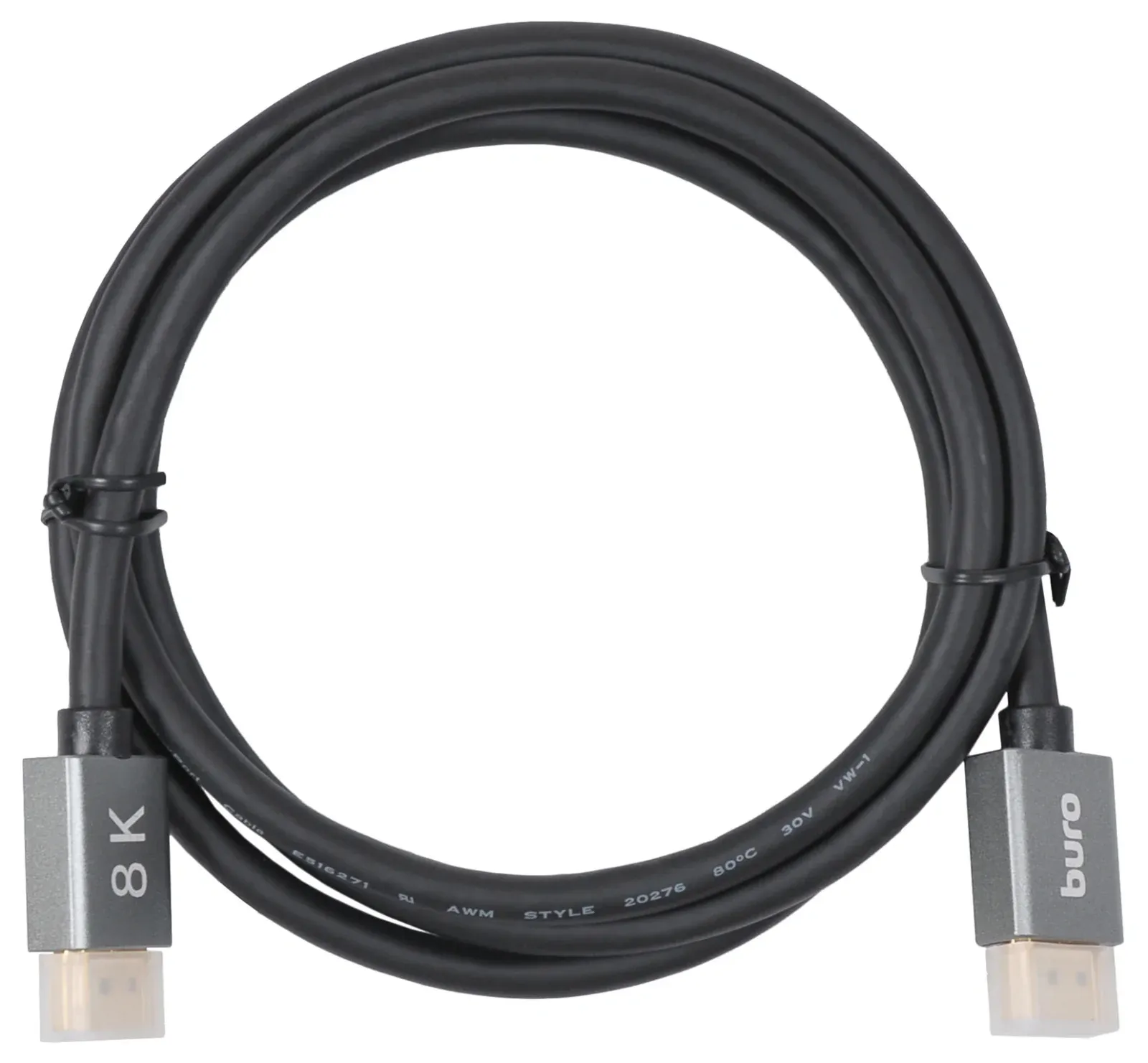 Кабель аудио-видео Buro V1.4 DisplayPort m/DisplayPort m 1.5м. позолоч.конт. черный BHP-DPP-1.4-1.5G