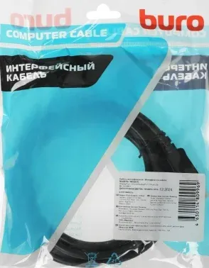 Кабель аудио-видео Buro V1.4 DisplayPort m/DisplayPort m 3м. черный BHP-DPP-1.4-3 - фото 8
