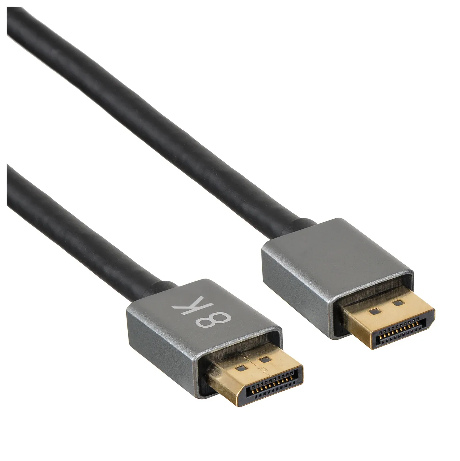Кабель аудио-видео Buro V1.4 DisplayPort m/DisplayPort m 5м. позолоч.конт. черный BHP-DPP-1.4-5G - фото 6