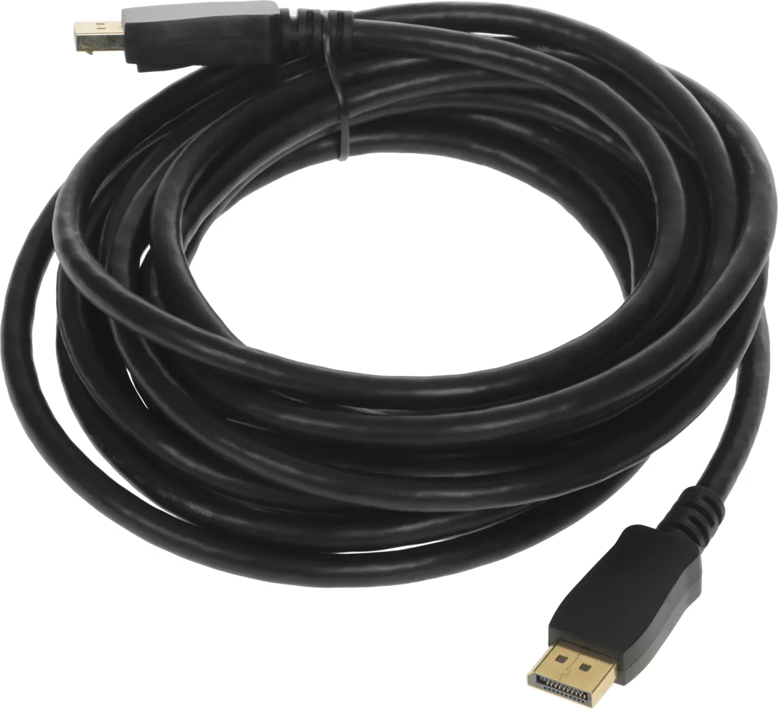 Кабель аудио-видео Buro V1.4 DisplayPort m/DisplayPort m 5м. черный BHP-DPP-1.4-5 - фото 4