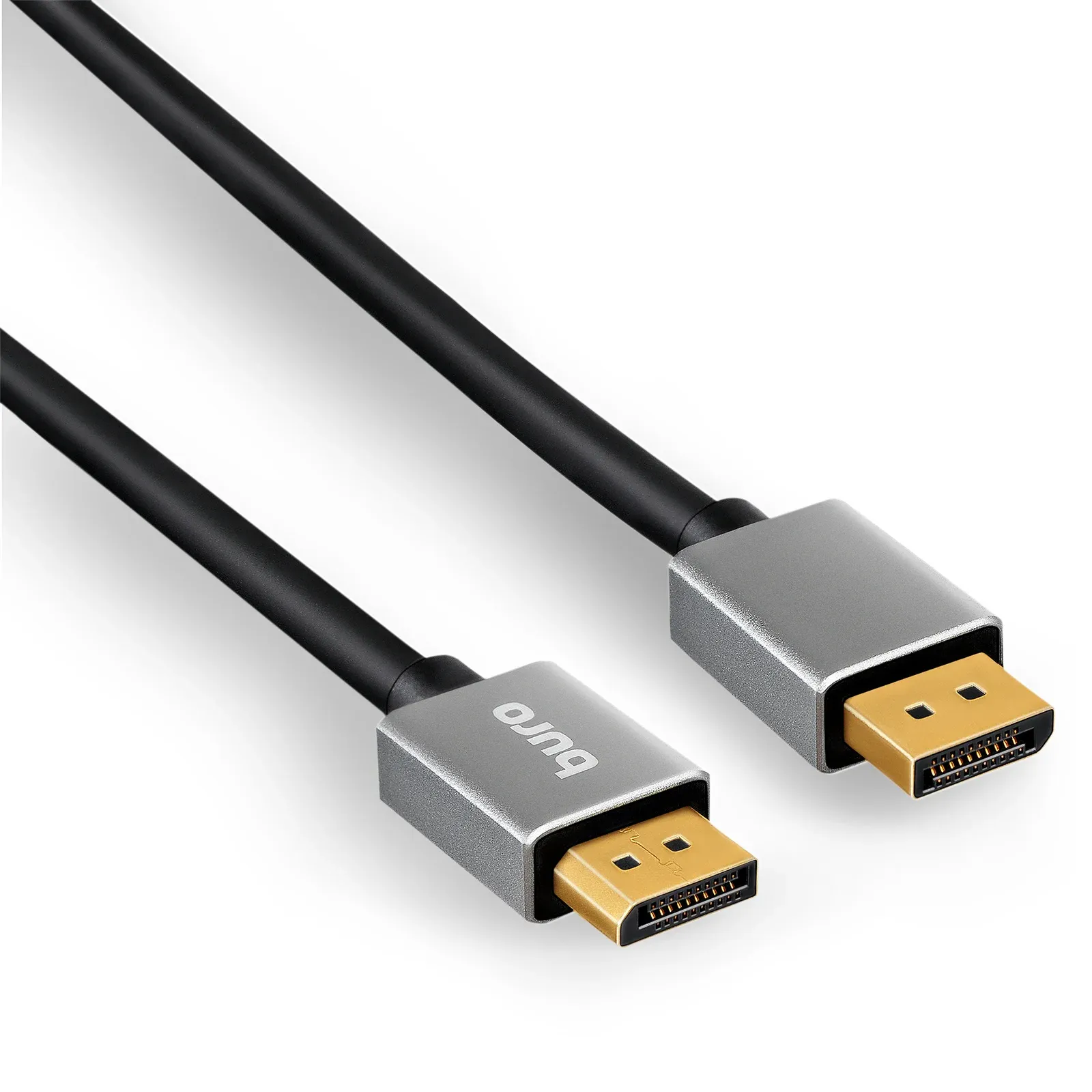 Кабель аудио-видео Buro V1.4 DisplayPort m/DisplayPort m 10м. позолоч.конт. черный BHP-DPP-1.4-10G - фото 5