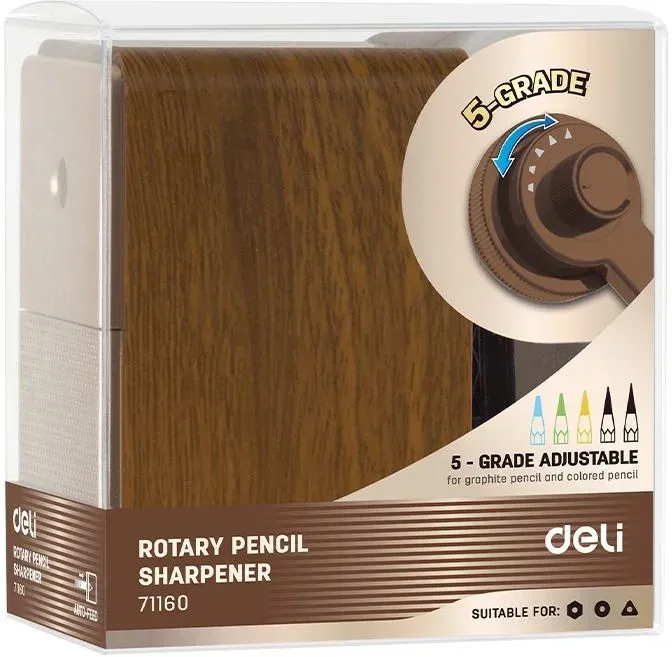 Точилки DELI 71160Brown коричневый - фото 2