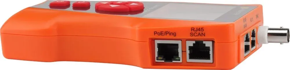 Тестер кабельный Lanmaster LAN-PRO-L/TPK-POE-8R оранжевый/черный - фото 4