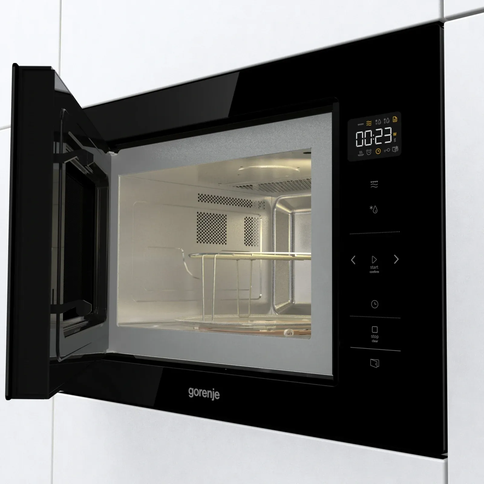 Микроволновая печь Gorenje BM251SG2BG 25л. 900Вт черный встраиваемая, 25 л - фото 2