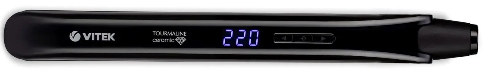 Выпрямитель Vitek 8286-VT-01 42Вт черный макс.темп.:220С покрытие:керамико-турмалиновое - фото 6