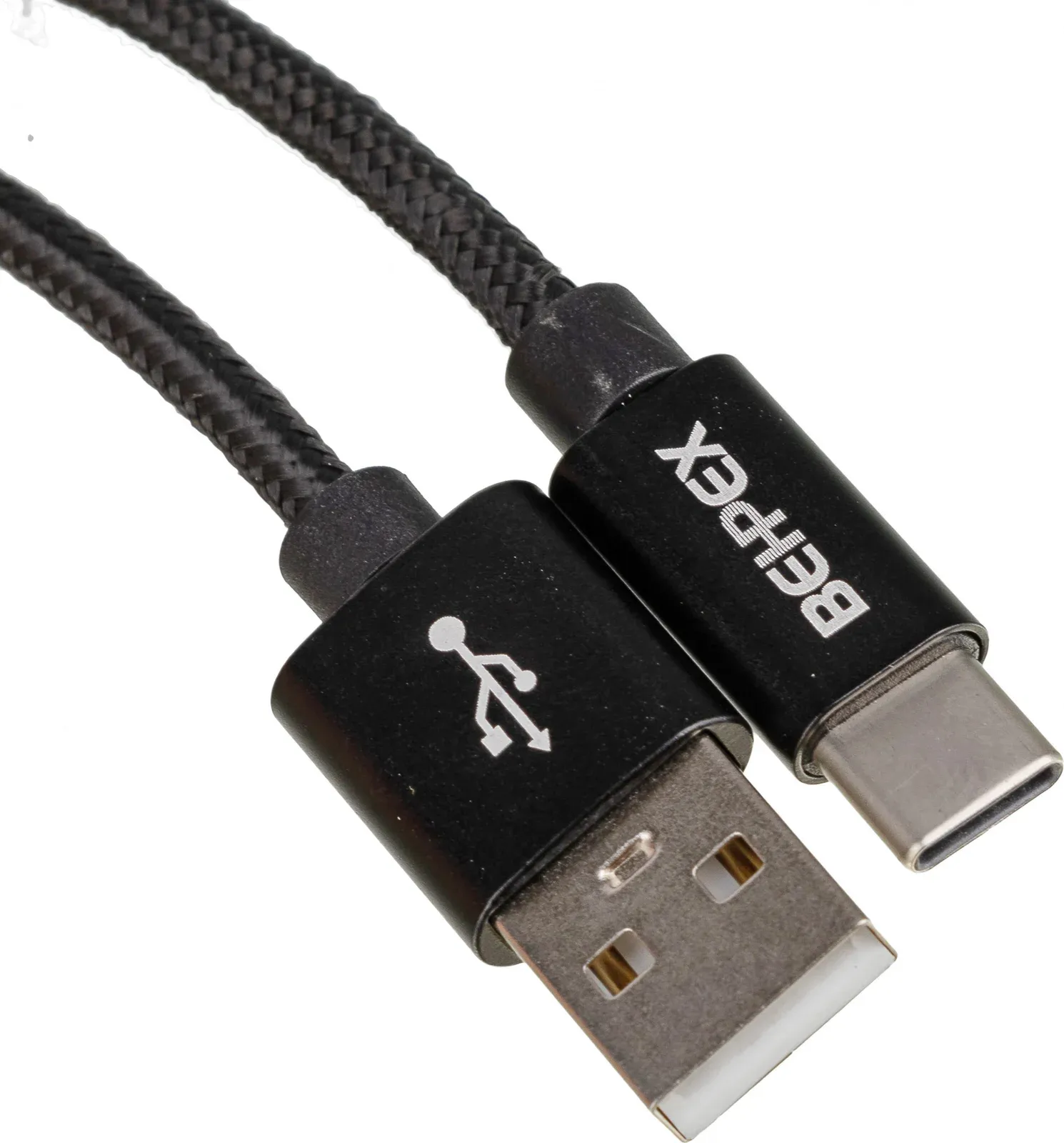 Кабель USB m-USB Type-C m 3м черный - фото 2