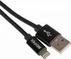 Кабель USB m-Lightning m 1м черный - фото 8