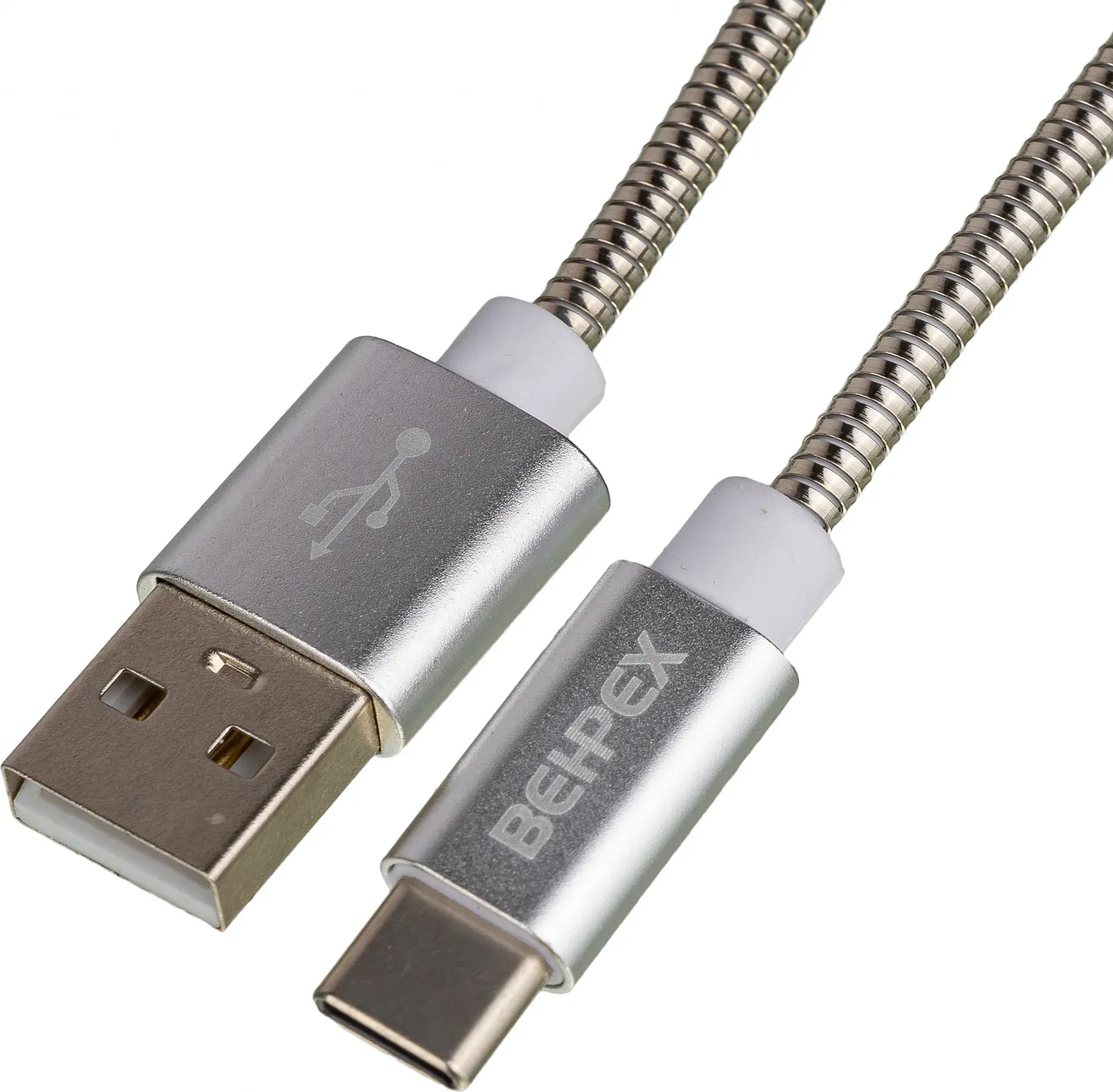 Кабель USB m-USB Type-C m 1м черный - фото 4