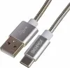 Кабель USB m-USB Type-C m 1м серебристый - фото 7